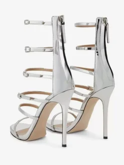 Sandales de fête pour femmes chaussures habillées à talons hauts à lanières