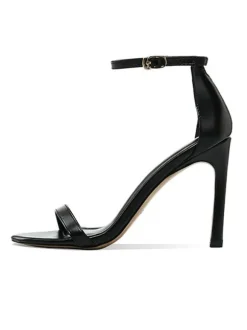 Sandales en cuir PU à talon aiguille pour femmes