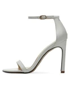 Sandales en cuir PU à talon aiguille pour femmes