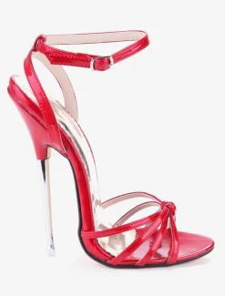Sandales sexy femme talon haut boucle réglable