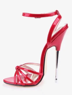 Sandales sexy femme talon haut boucle réglable