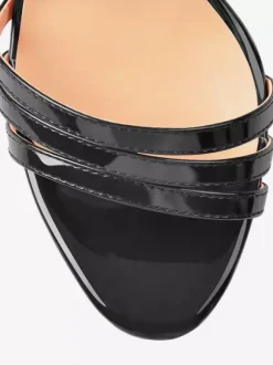 Sandales sexy à plateforme et talons hauts pour hommes