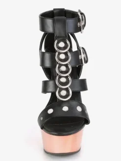 Sandales sexy talon haut plateforme chaussures pole danse