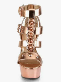 Sandales sexy talon haut plateforme chaussures pole danse
