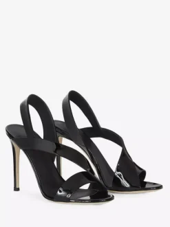 Sandales à talons hauts bout ouvert chaussures de soirée à talons aiguilles