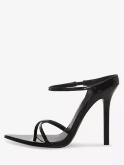 Sandales à talons hauts et bout ouvert pour femmes