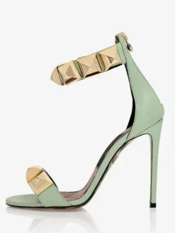 Sandales à talons hauts et bout ouvert chaussures de soirée à talons aiguilles