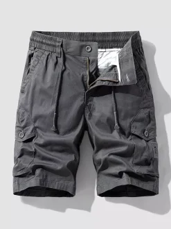 Short cargo homme été vintage sport ample décontracté