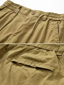Short cargo homme été vintage sport ample décontracté