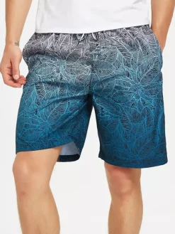 Short de bain homme à séchage rapide grande taille couleur plage