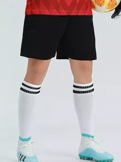Short De Cyclisme Athlétique Homme En Polyester Sport Football Confortable