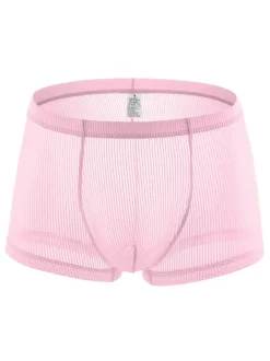Slip Homme Polyester Transparent Solide