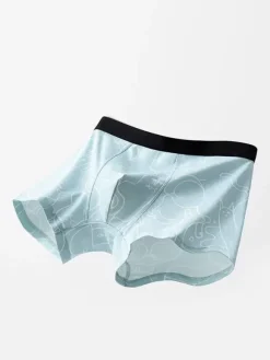 Slip Pour Homme En Coton Confortable Imprimé Sous-Vêtement