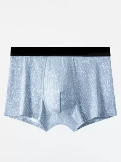 Slip Pour Homme En Coton Confortable Imprimé Sous-Vêtement
