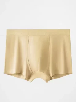 Slips Pour Hommes En Coton Gris Sous-Vêtement