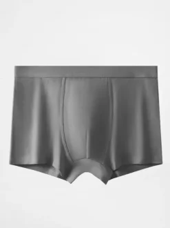 Slips Pour Hommes En Coton Gris Sous-Vêtement