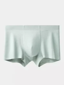 Sous-vêtements pour hommes 100% coton boxers en coton sans coutures doux et respirants