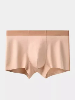 Sous-vêtements pour hommes 100% coton boxers en coton sans coutures doux et respirants