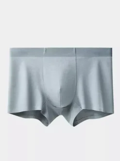 Sous-vêtements pour hommes 100% coton boxers en coton sans coutures doux et respirants
