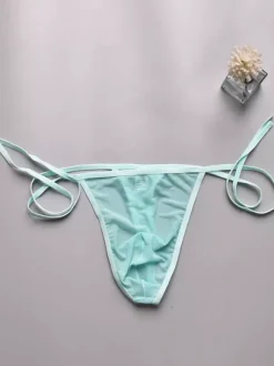 Sous-vêtements Lingerie pour hommes Culottes sexy Pochette bombée Strings String