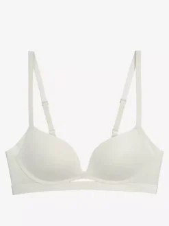 Soutien-gorge à décolleté plongeant avec découpe et armatures sans coutures