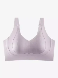 Soutien-gorge sans armatures et sans coutures confort et maintien grâce à ses larges bretelles