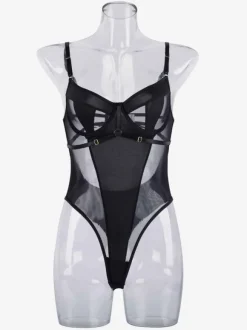 Soutiens-Gorge Lingerie Noir Sexy Pour Femme