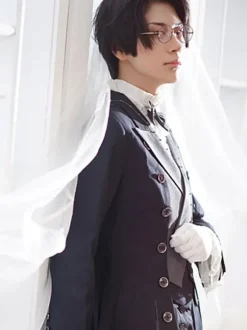 Steampunk Lolita Manteaux Gris Hiver Lolita Vintage