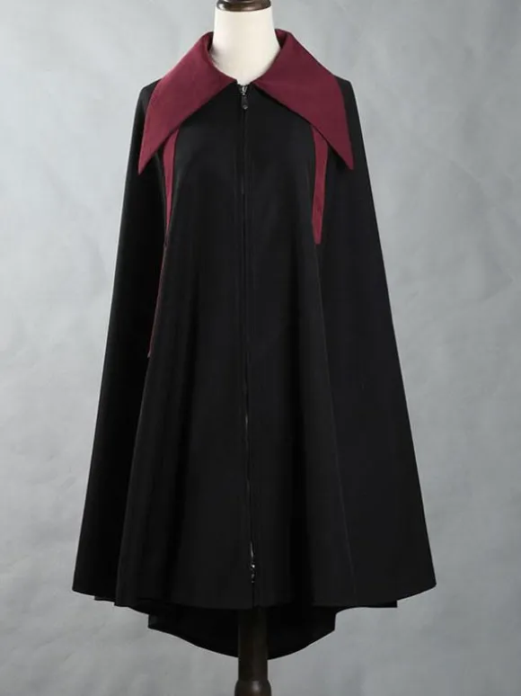 Steampunk Lolita Poncho Chapeau Lolita Vintage Veste