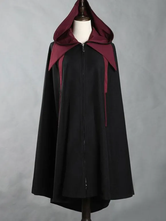 Steampunk Lolita Poncho Chapeau Lolita Vintage Veste