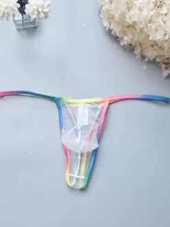 String transparent pour homme - Culotte sexy - String - Slip - Lingerie