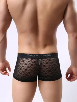 String homme sexy en nylon clair