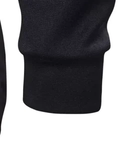 Sweat À Capuche Veste Simple Sport À Manches Longues En Polyester Homme