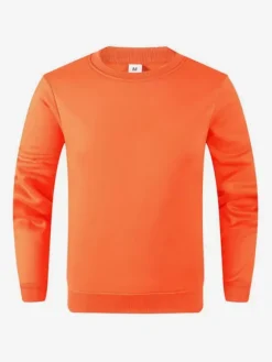 Sweat En Polyester À Manches Longues Personnalisation Homme
