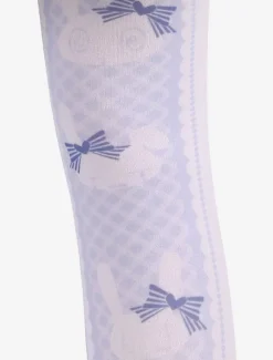 Sweet Lolita bas Lolita imprimé lilas chaussettes hautes Déguisements Halloween
