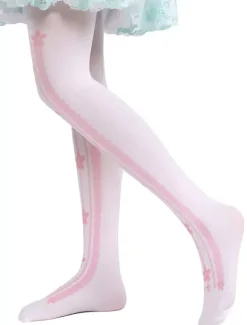 Sweet Lolita bas imprimés Lolita Knee High chaussettes Déguisements Halloween