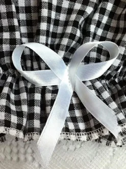 Sweet Lolita bouffante Plaids deux tons arcs coton Lolita Shorts pour femmes Déguisements Halloween