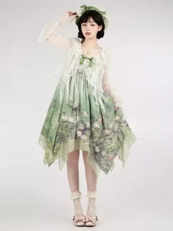 Sweet Lolita Cover-ups Haut en dentelle à volants violets Cache-maillot en polyester à pois Vêtements d'extérieur Lolita