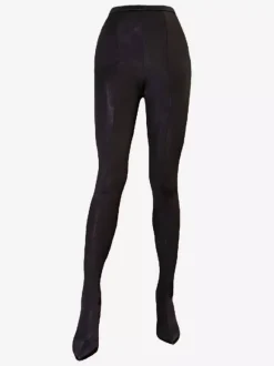 Talon Aiguille Cuissardes Pantalon Bottes Tissu Élastique Femme Sexy