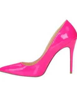 Talon haut escarpins femme bout pointu noir