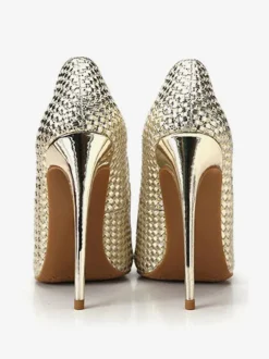 Talon haut escarpins femme bout pointu