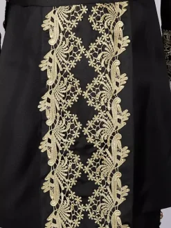 Tenue rétro vintage médiévale Renaissance manteau et pantalon style prince gentleman brodé déguisement homme carnaval royal mascarade carnaval de Venise