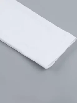 Top court à n艙ud papillon et bordure en dentelle pour femme - Chemisier Fairycore blanc à manches longues et coupe ajustée - Tenue de soirée printanière 2026