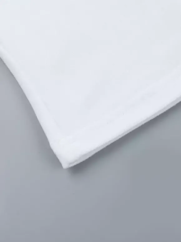 Top court à n艙ud papillon et bordure en dentelle pour femme - Chemisier Fairycore blanc à manches longues et coupe ajustée - Tenue de soirée printanière 2026