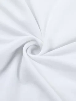 Top court à n艙ud papillon et bordure en dentelle pour femme - Chemisier Fairycore blanc à manches longues et coupe ajustée - Tenue de soirée printanière 2026