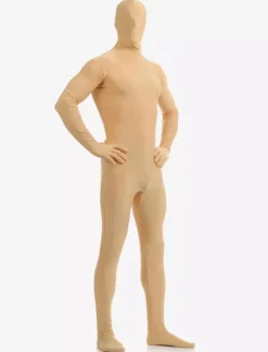 Toussaint Cosplay Costume Zentaï en lycra spandex nude Déguisements Halloween