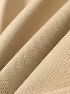 Trench-coat court pour femme - Veste coupe-vent élégante et cintrée avec ceinture - Vêtement d'extérieur idéal pour le printemps du bureau au restaurant - Collection printemps 2026