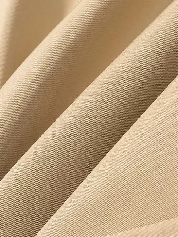 Trench-coat court pour femme - Veste coupe-vent élégante et cintrée avec ceinture - Vêtement d'extérieur idéal pour le printemps du bureau au restaurant - Collection printemps 2026