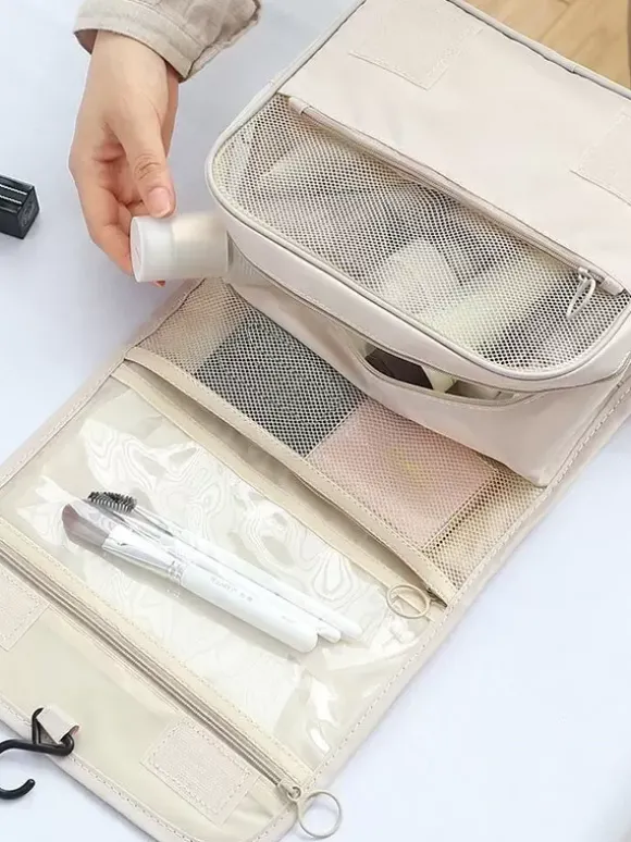 Trousse de Maquillage Organisateur De Voyage Sac À Vêtement Rangement Valise