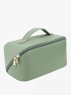 Trousse à cosmétiques carrée de grande capacité sac de rangement portable pour articles de toilette pour femmes 2026
